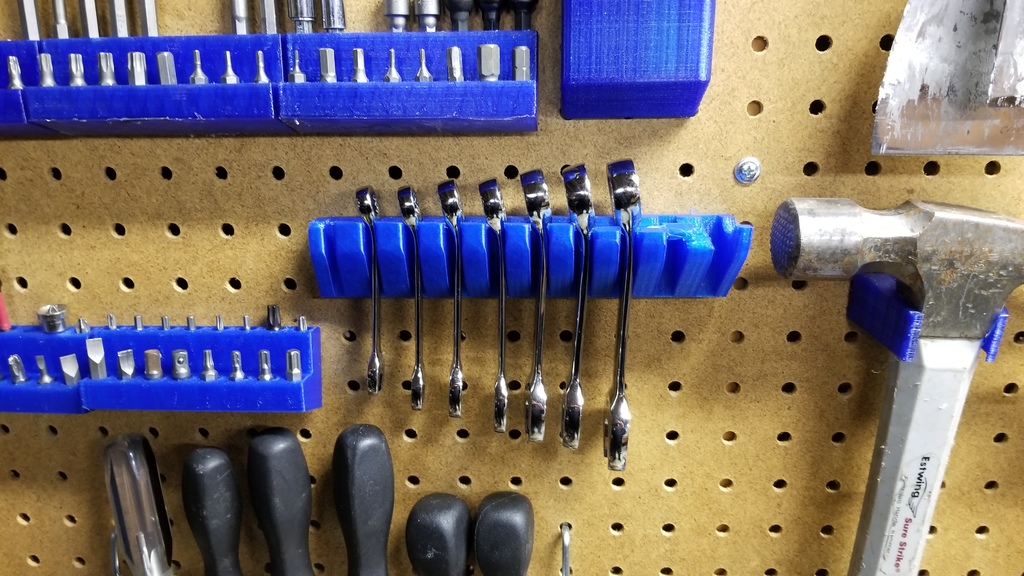 Pegboard Wrench Holder