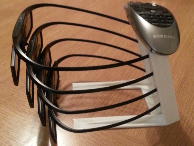 Samsung TV 3D Glasses Rack