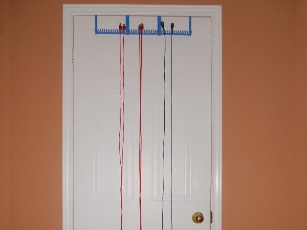 Cable Hanger for Doors