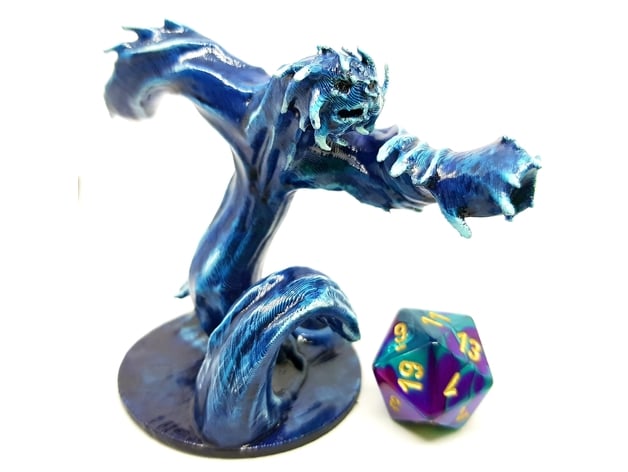 Image of Water Elemental for 28mm tabletop gaming