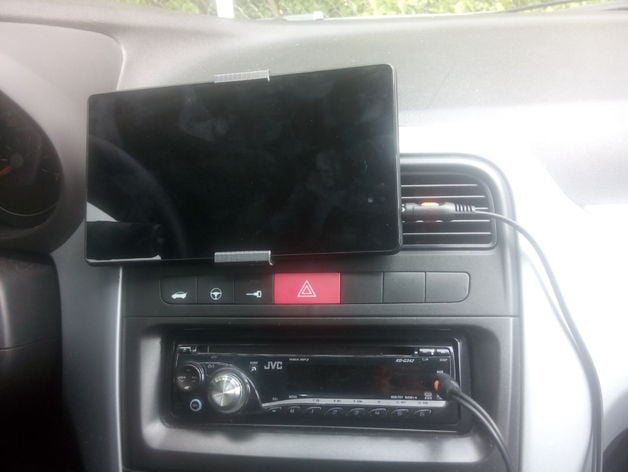 Nexus 7 (2013) tablet mount for Fiat (Grande) Punto