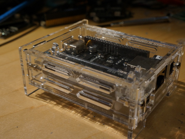 Clear Acrylic BeagleBone Case with Air Vents
