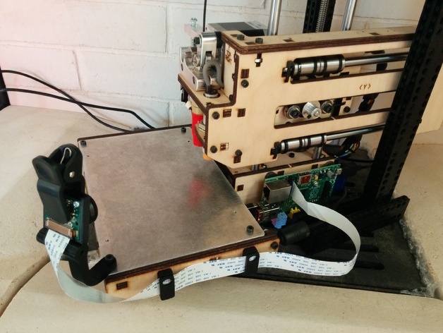 RPi and camera support for Printrbot Simple Maker's Kit (1405) version 2
