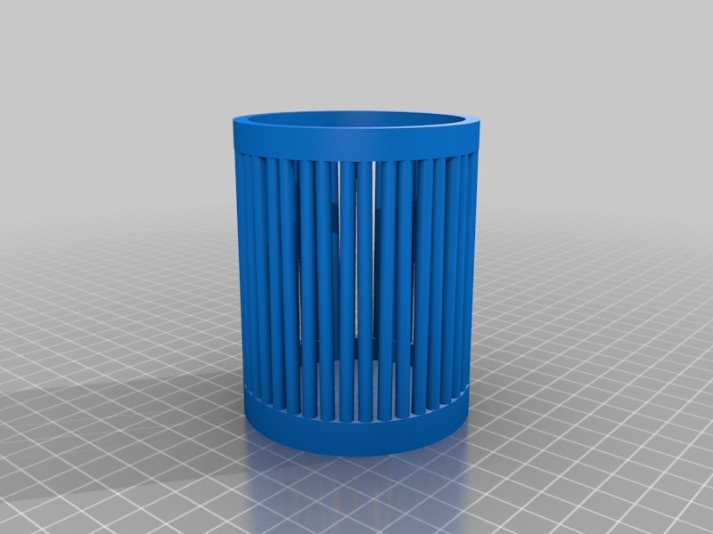 My Customized Simple  (parametric) pencil cup / holder.
