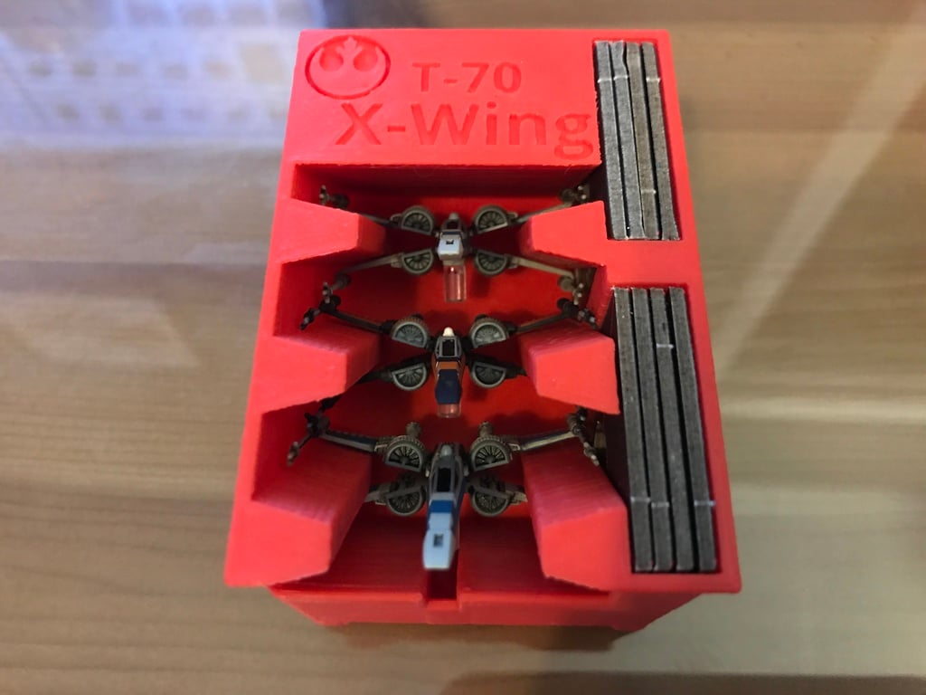 T-70 X-Wing x3 Holder (X-Wing Miniatures) for Stanley Organizer