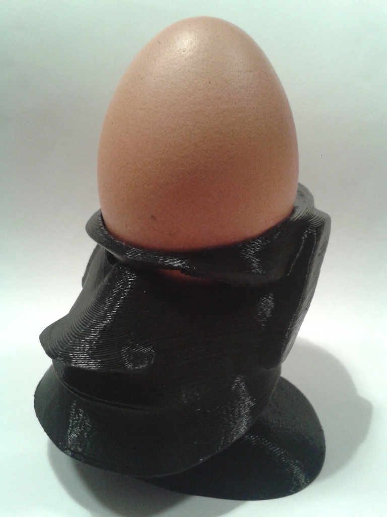 Easter Island Maoi head egg cup
