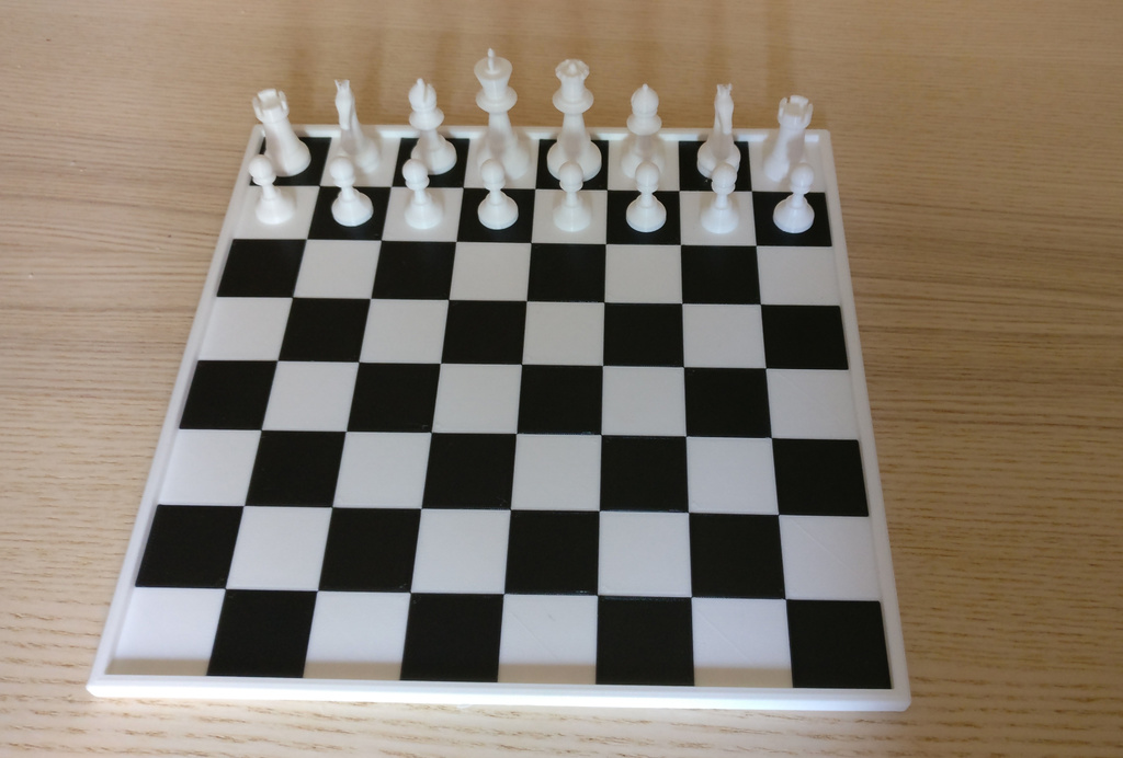 Chessboard half size 20x20cm