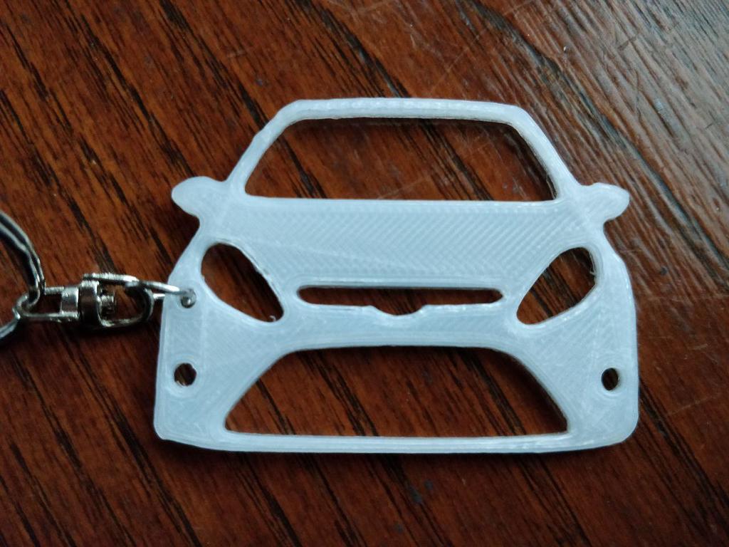 Ford Fiesta MK7 Keychain