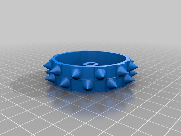 RC18 spiked wheel