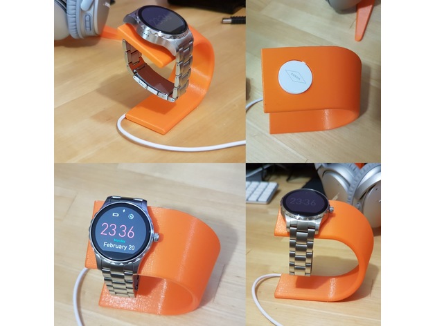 Fossil Q Marshal smartwatch charging stand