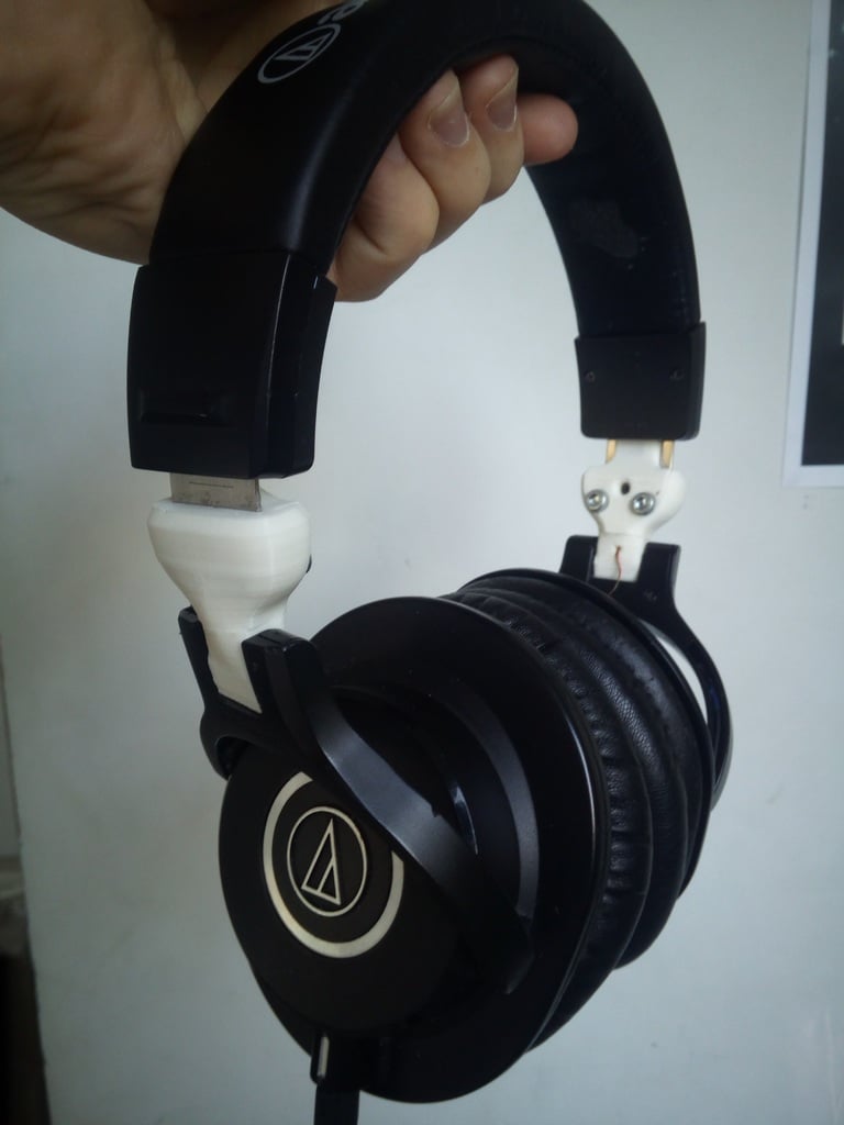 Audio Technica ATH-M40X Headphone hinge replacement