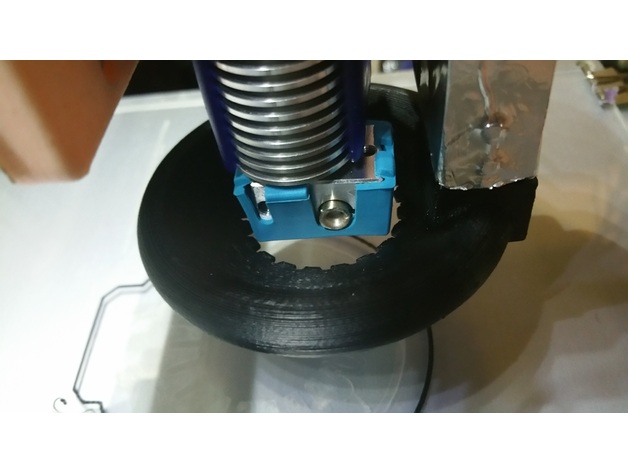 Low Profile Print cooling duct for E3D V6 authentic