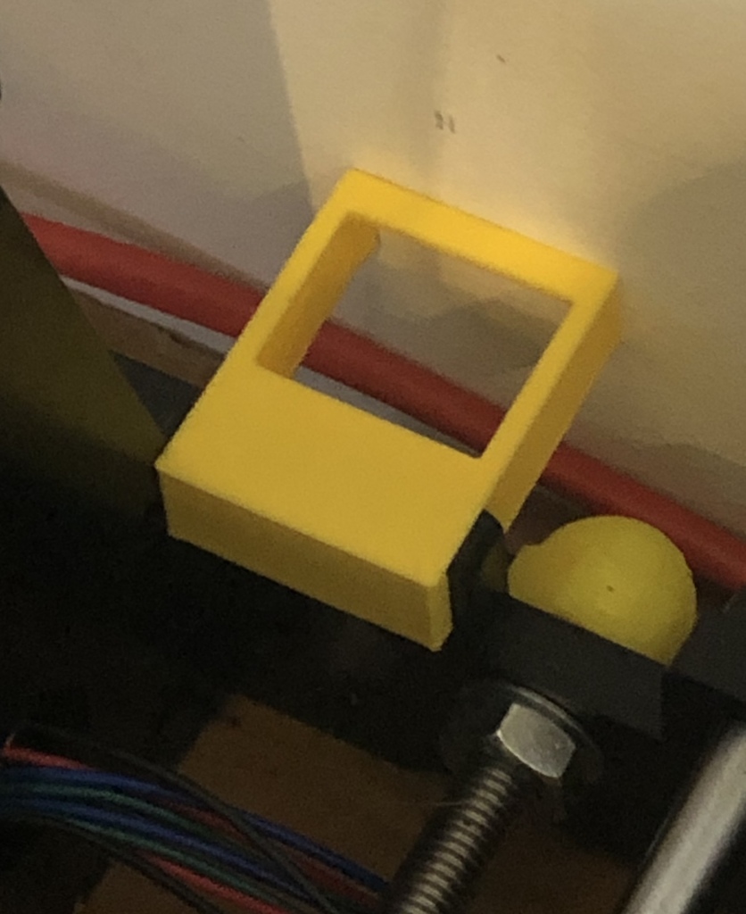 Anet A8 - Rear spacer to wall