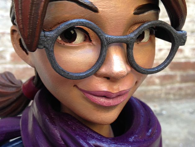 Bold Machines Margo Main Character Model For The 3D Printed Movie