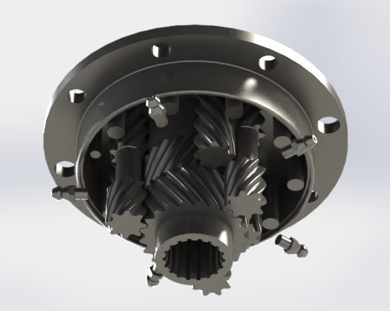 Limited slip differential (Case and internals)
