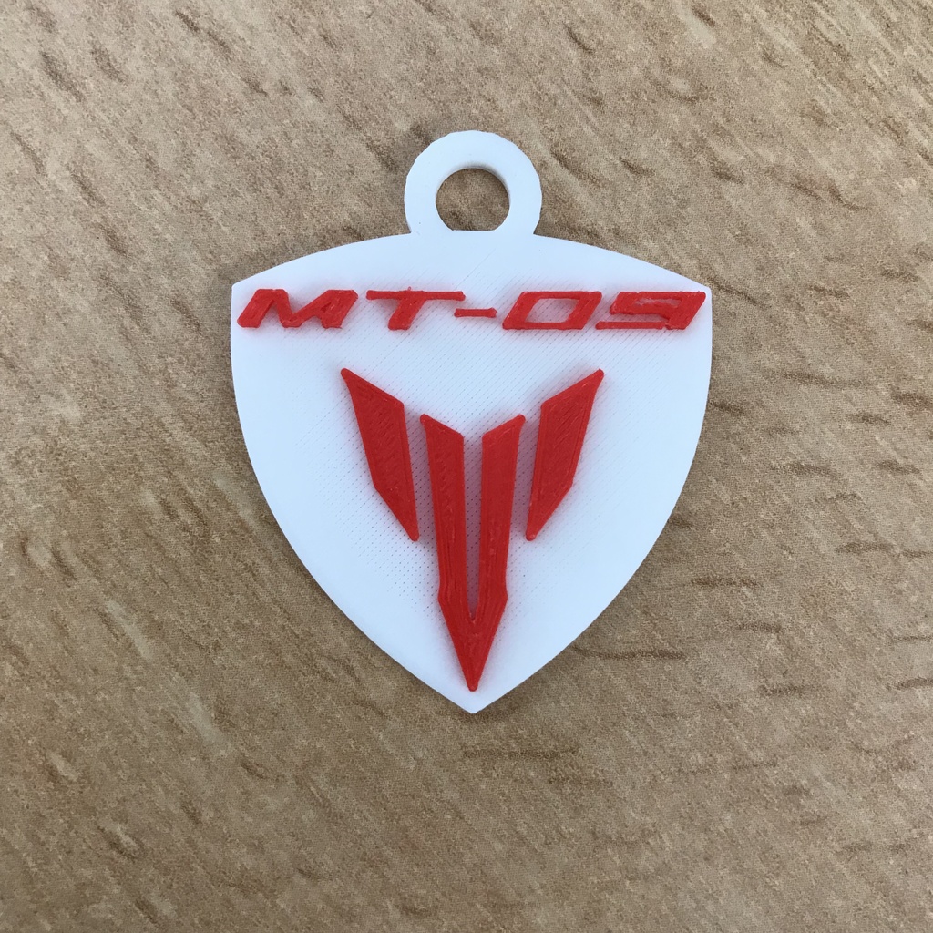 Logo MT-09 Yamaha porte clé