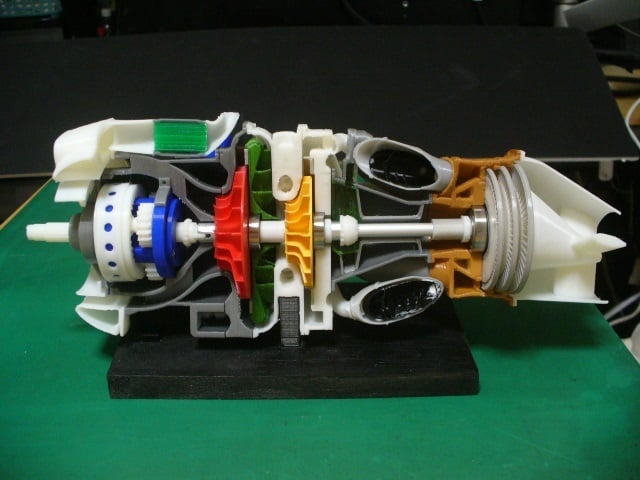 Turboprop Engine Modified Parts