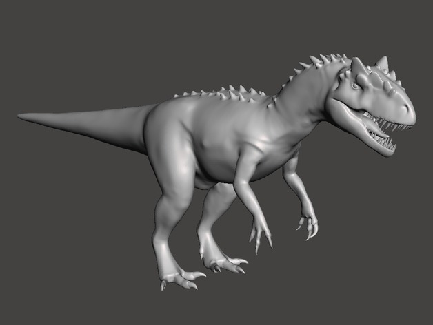 The Allosaurus from Ark Survival Evolved