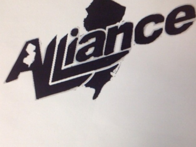 The Offical New Jersey Alliance Paintball team logo