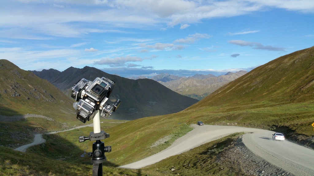SimplifyVR Ultra360 6-camera 360 Panoramic Video Rig for GoPro Hero4 Panorama Mount