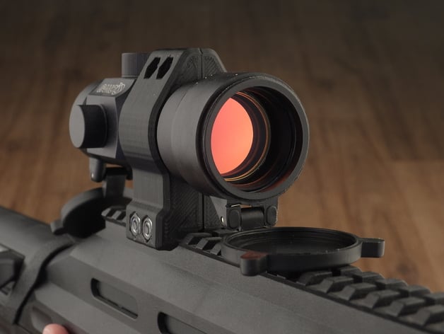 Slim profile scope mounts