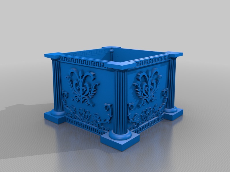greek ornamental box
