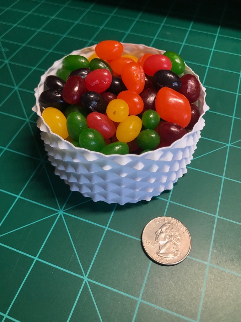 desktop jelly bean holder tiny vase tray container 