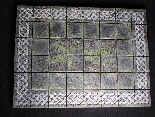Image of OpenForge 2.0 Cut-Stone Celtic Knotwork Floor