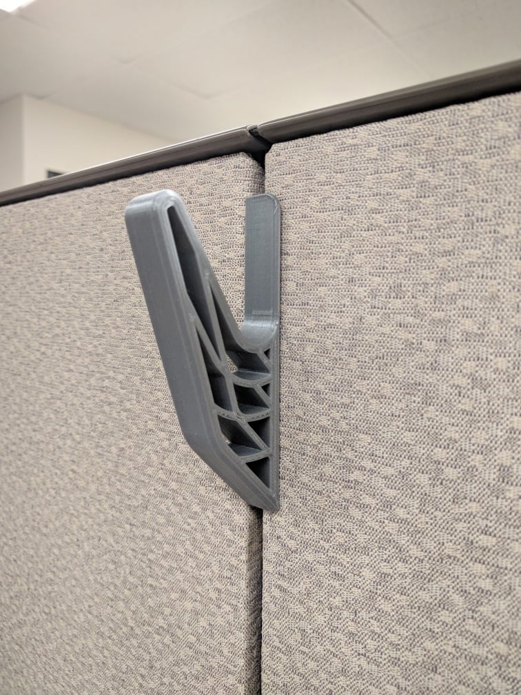 Cubicle hook (Steelcase Remix)