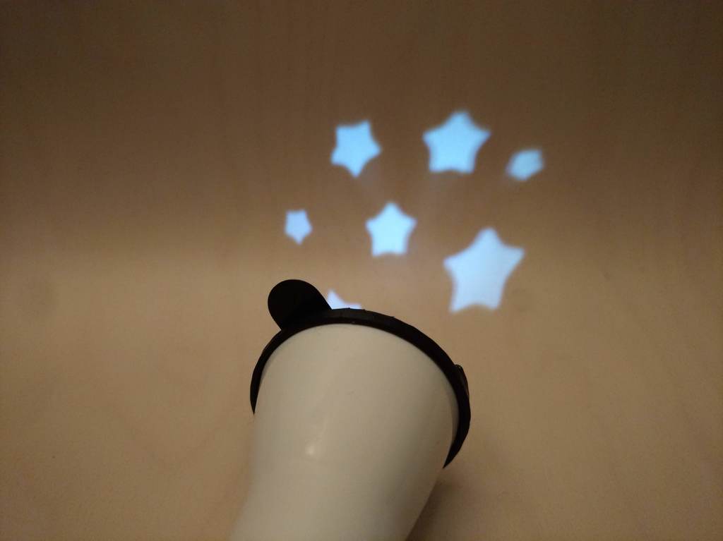 IKEA Led Torch - Pinhole Projector