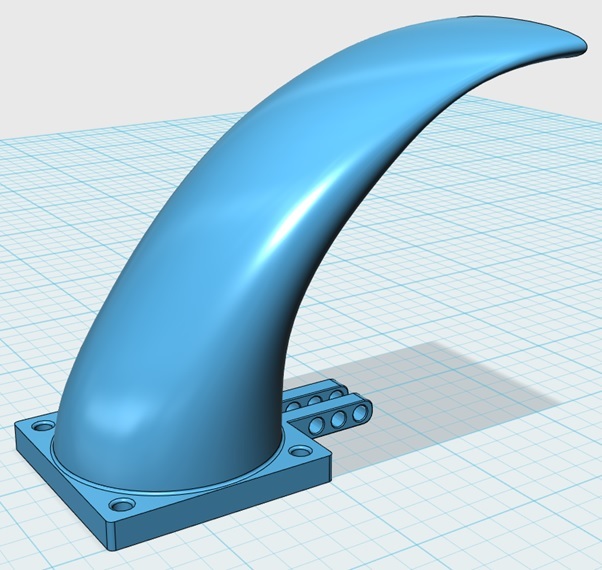 3D Printer air duct used on a Tevo Tarantula