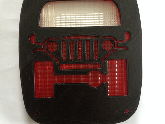 Jeep tail light cover 2
