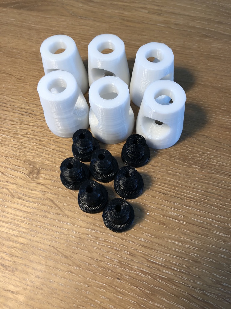 Chair leg stopper and spacer - replacement parts