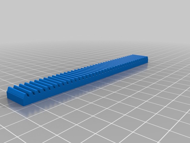 2x16 Lego Rack Gear