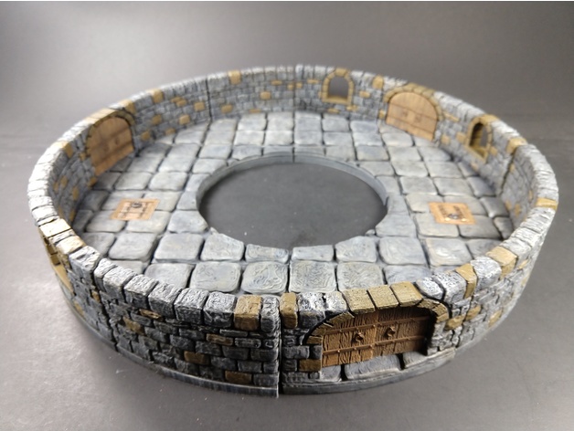 Image of OpenForge 2.0 Dungeon Stone Curved Floors