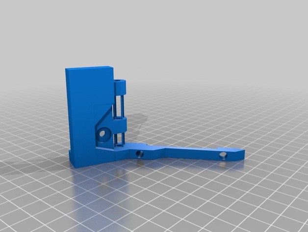 LCD Support - Adapter for reprap smart lcd support to PLAY 3D