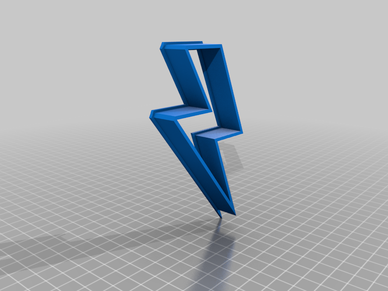 lightning bolt Cookie Cutter
