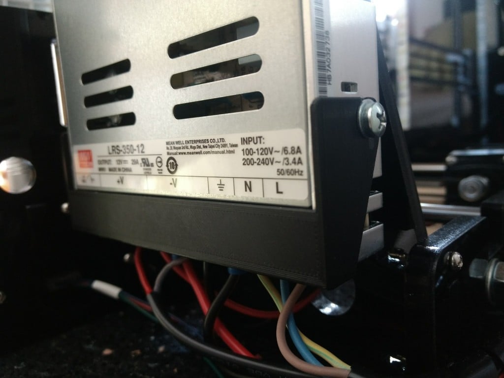 Basic Meanwell LRS-350-12 Power Supply Cover