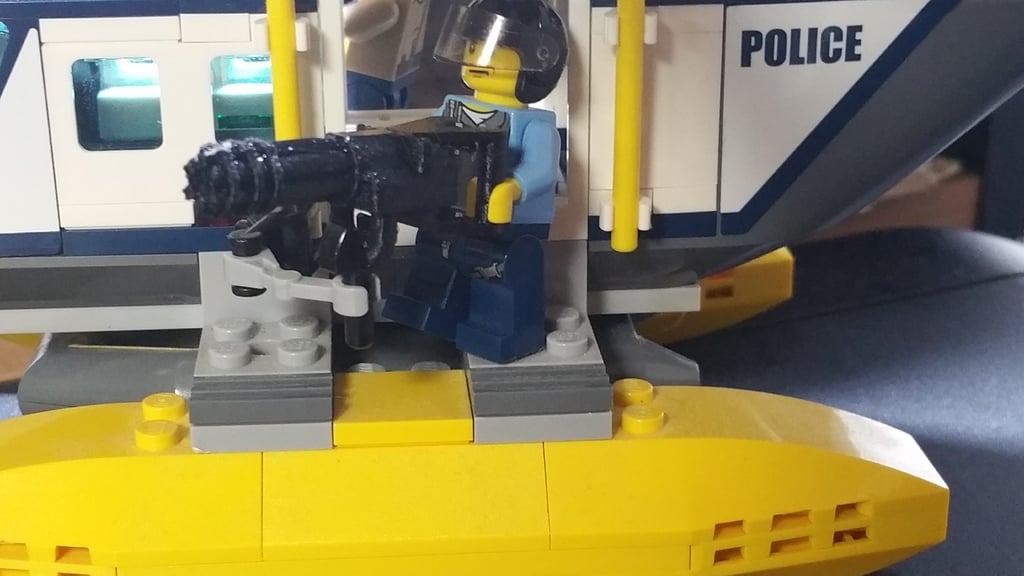 LEGO Minigun with Handles