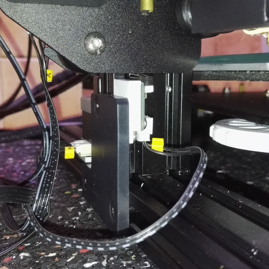 Creality CR-10S Z axis stop modification - end stop switch Spacer