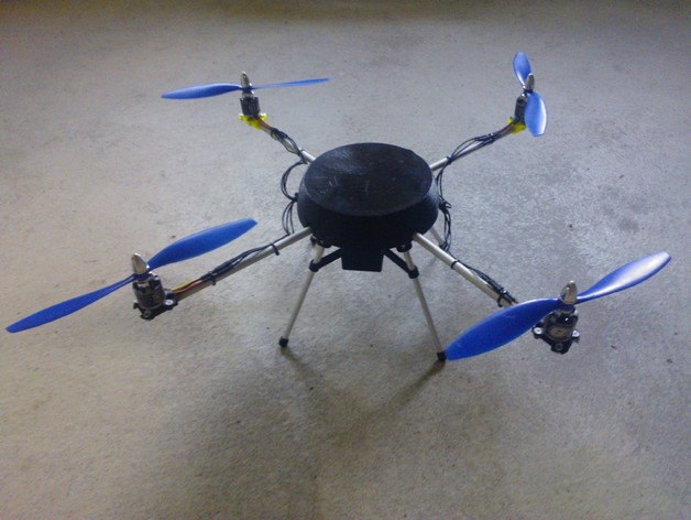 Cheap DIY Quadrocopter