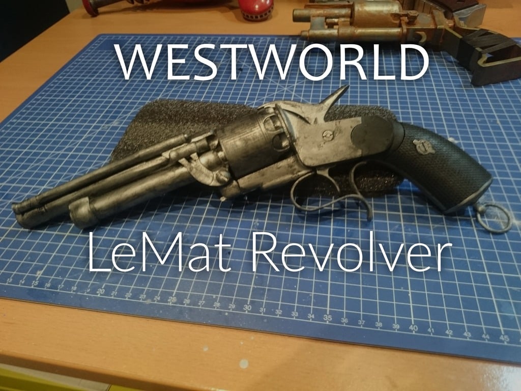 Westworld inspired Man in Black's LeMat Revolver