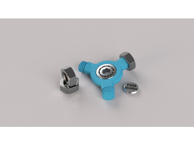 Compact Threaded Nut Spinner