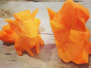 Low-Poly Vulpix 3D model