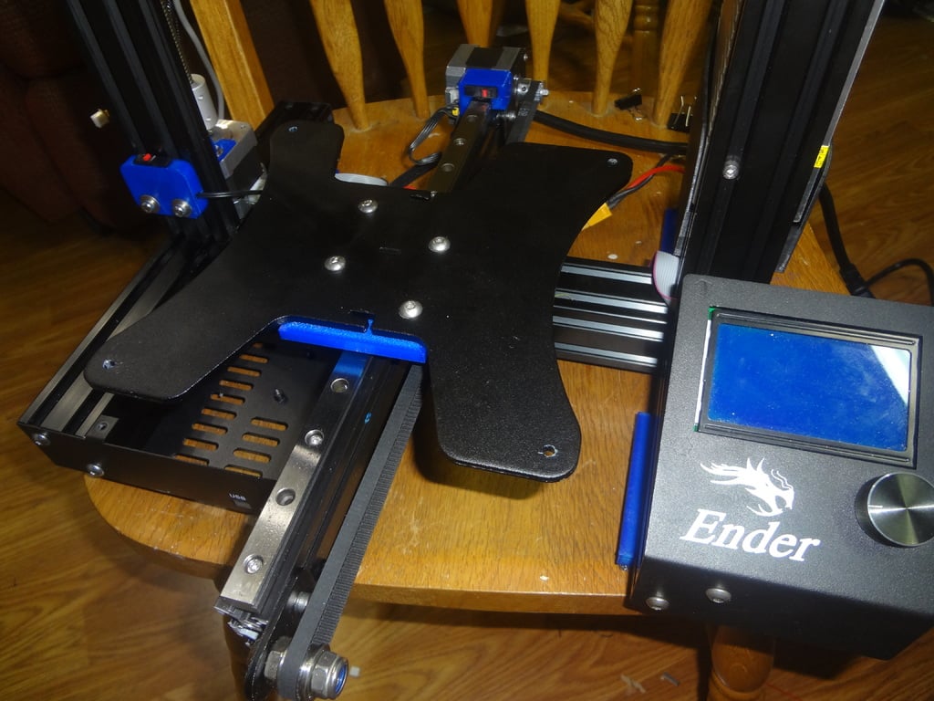 Ender 3 Y axis linear rail conversion (no drilling required) V2 now here