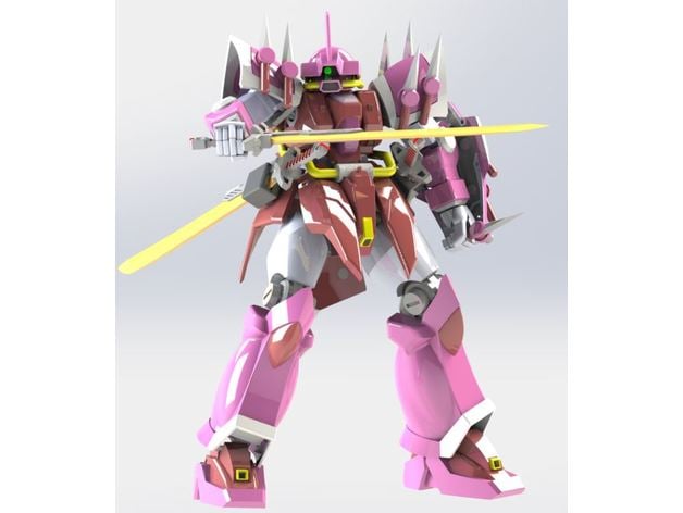 1/144 MS-08TX/S Efreet Schneid (UC version) [Gundam Model] --- Completed version