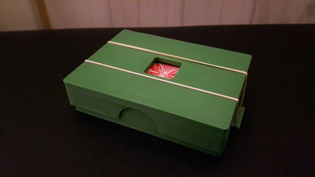 Card Deck Case with press