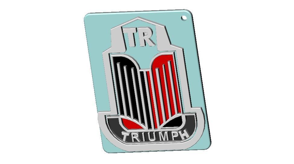 Old Triumph logo/keyring