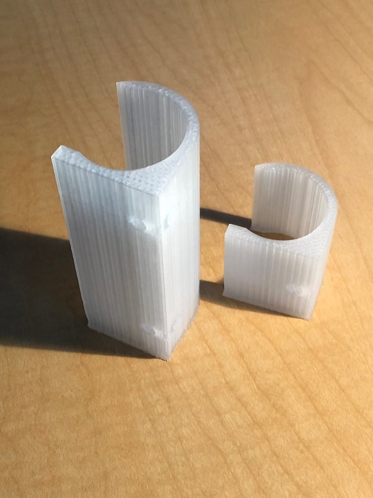 1 inch PVC clips