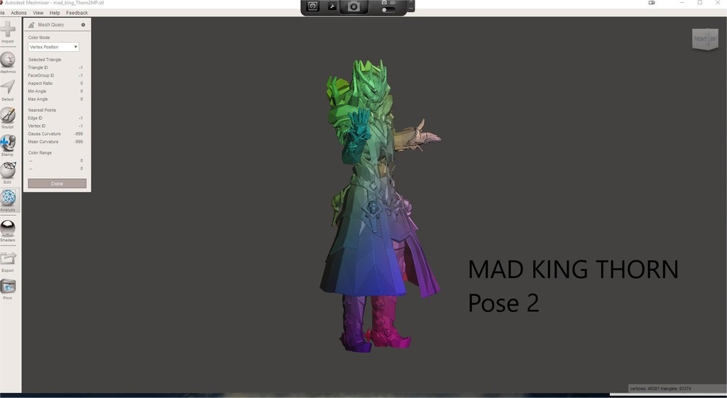 GW2 Mad King Thorn 2 poses